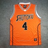 Shutoku Yuya Miyaji 4 Camiseta Naranja