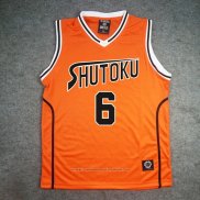Shutoku Shintaro Midorima 6 Camiseta Naranja