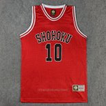 Shohoku Sakuragi 10 Nino Camiseta Rojo
