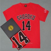 Shohoku Mitsui 14 Camiseta Corta Rojo