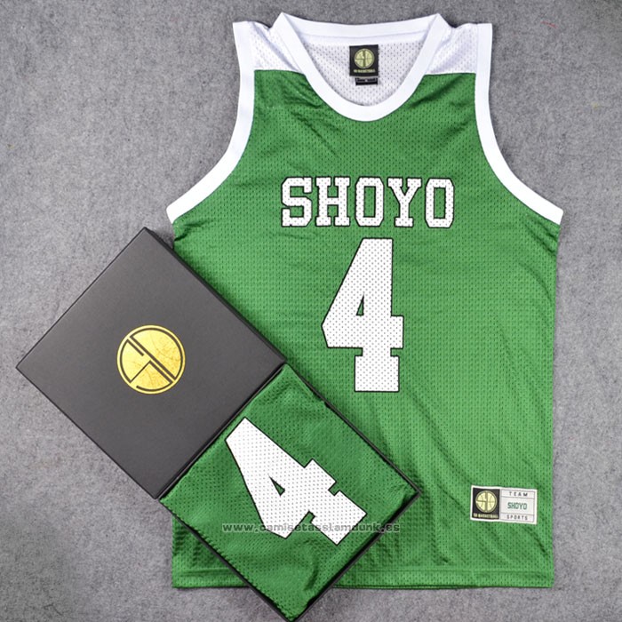 Shoyo Fujima 4 Camiseta Verde