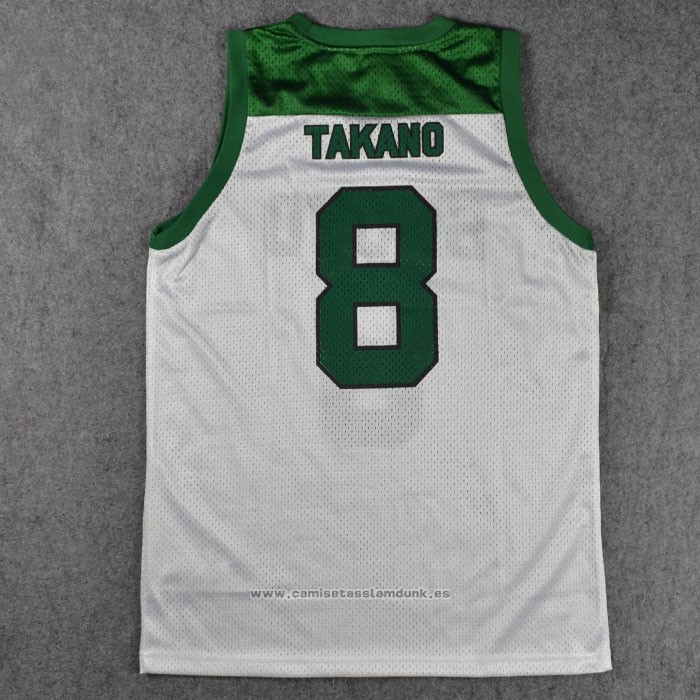 Shoyo Takano 8 Camiseta Blanco